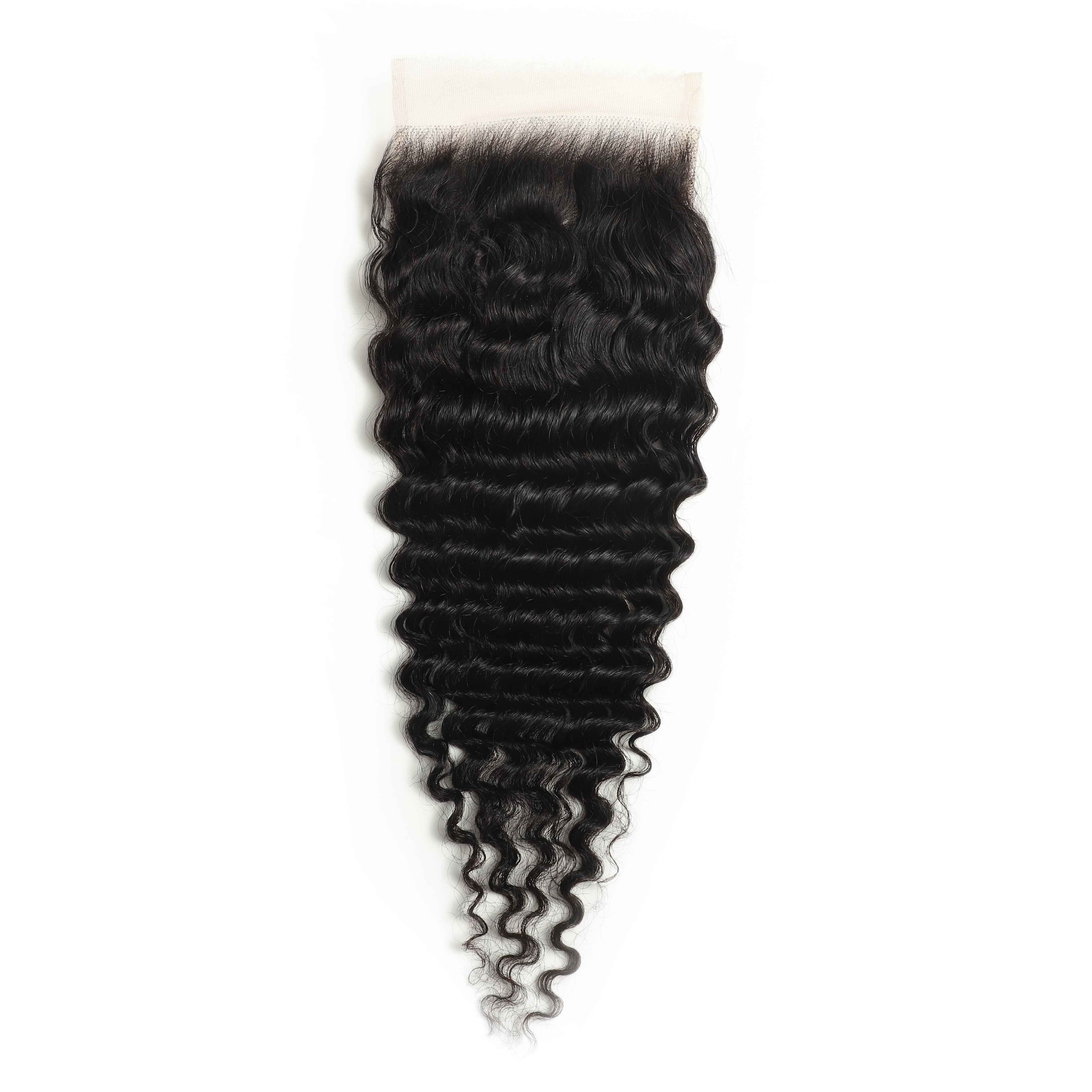 India Raw HD 5x5 /HD6"x6" Deep Wave Closure